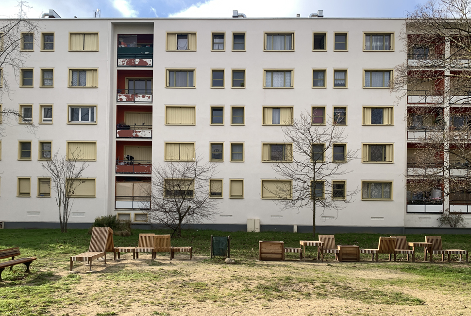 projet  Les habitant·es ont vu évoluer leur jardin depuis leurs fenêtres