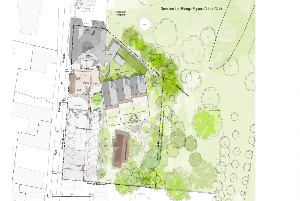 projet  Plan de masse