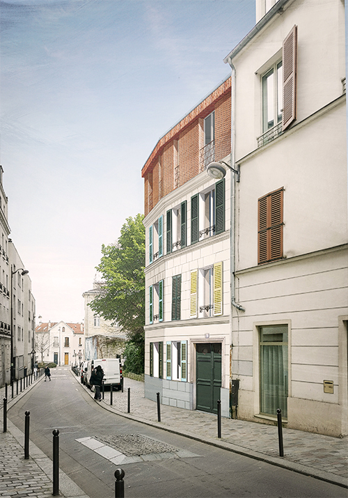 Logements passerelle rue du Docteur Laurent
