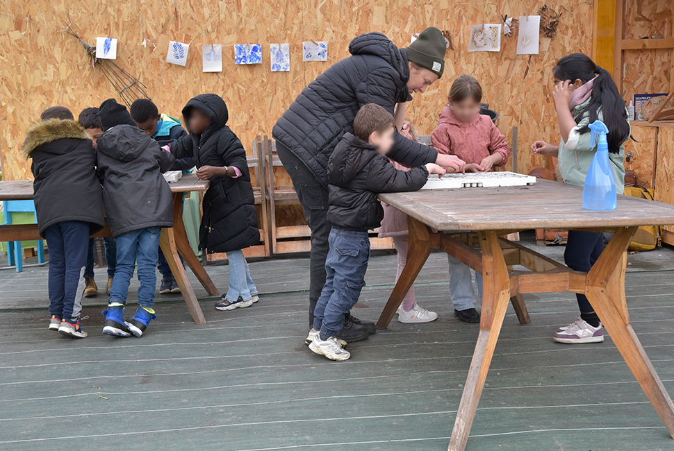 projet  Atelier de semis avec les écoliers